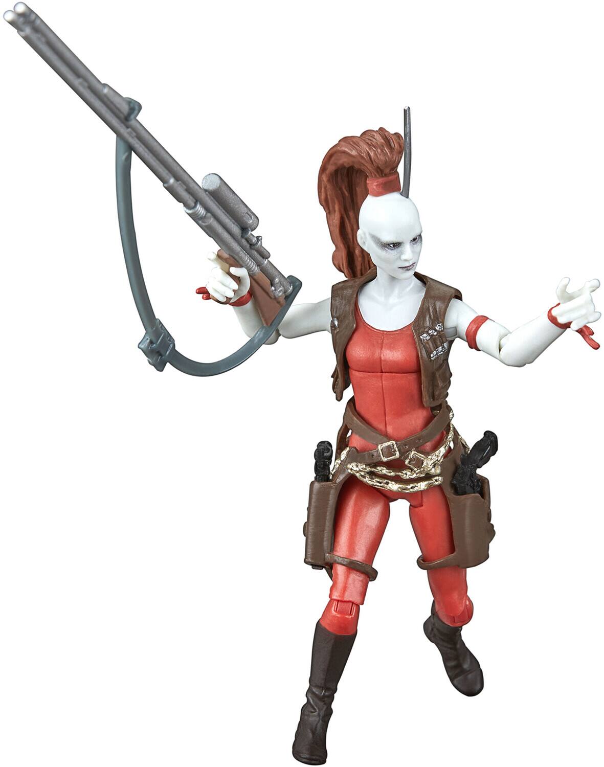 Alt View 4. Hasbro - Hasbro Collectibles - Star Wars: The Phantom Menace - Vintage Collection - Aurra Sing Action Figure  - Collectibles - Multicolor.