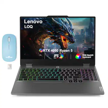Lenovo LOQ DOCK TORM RTX 4050 Ryzen 5 IPS SuperCLEAR RGB Backlit Keyboard LGQ