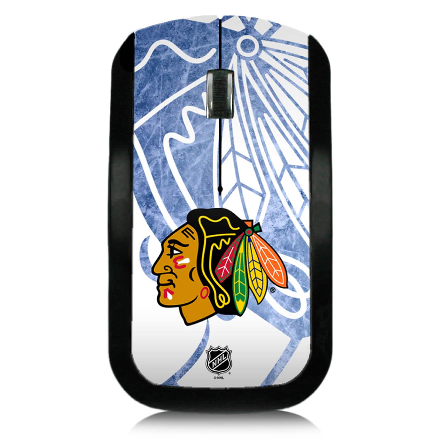 Keyscaper - Chicago Blackhawks Wireless Mouse - Wireless - Multicolor