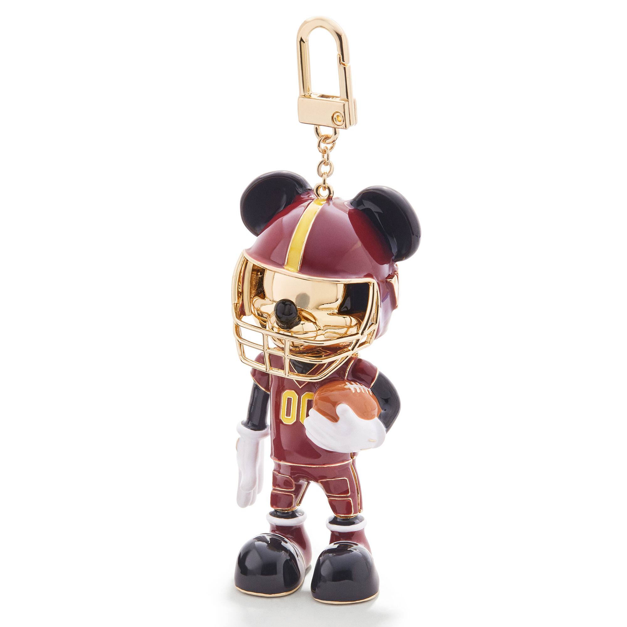 BaubleBar - Washington Commanders Disney Mickey Mouse Keychain - Burgundy