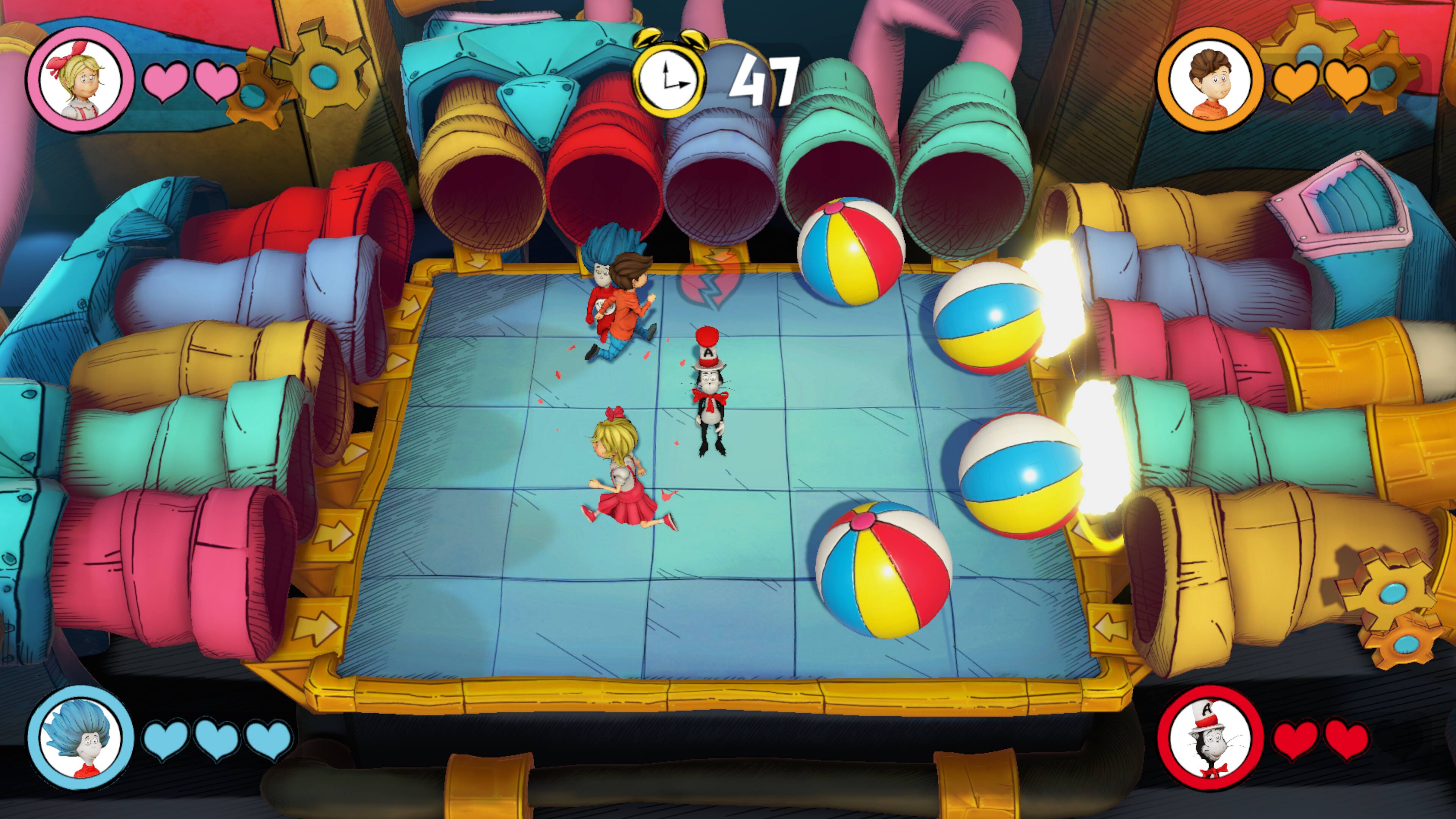 Left. Outright Games - Cat in the Hat: Rainy Day Mayhem.