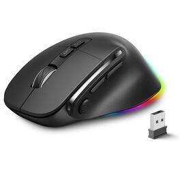 Comfort Essence - Rechargeable Mouse With + Wireless+wired Connection Max Rapid Fire Key Charging Cable Carpal Tunnel - Wireless - Default
