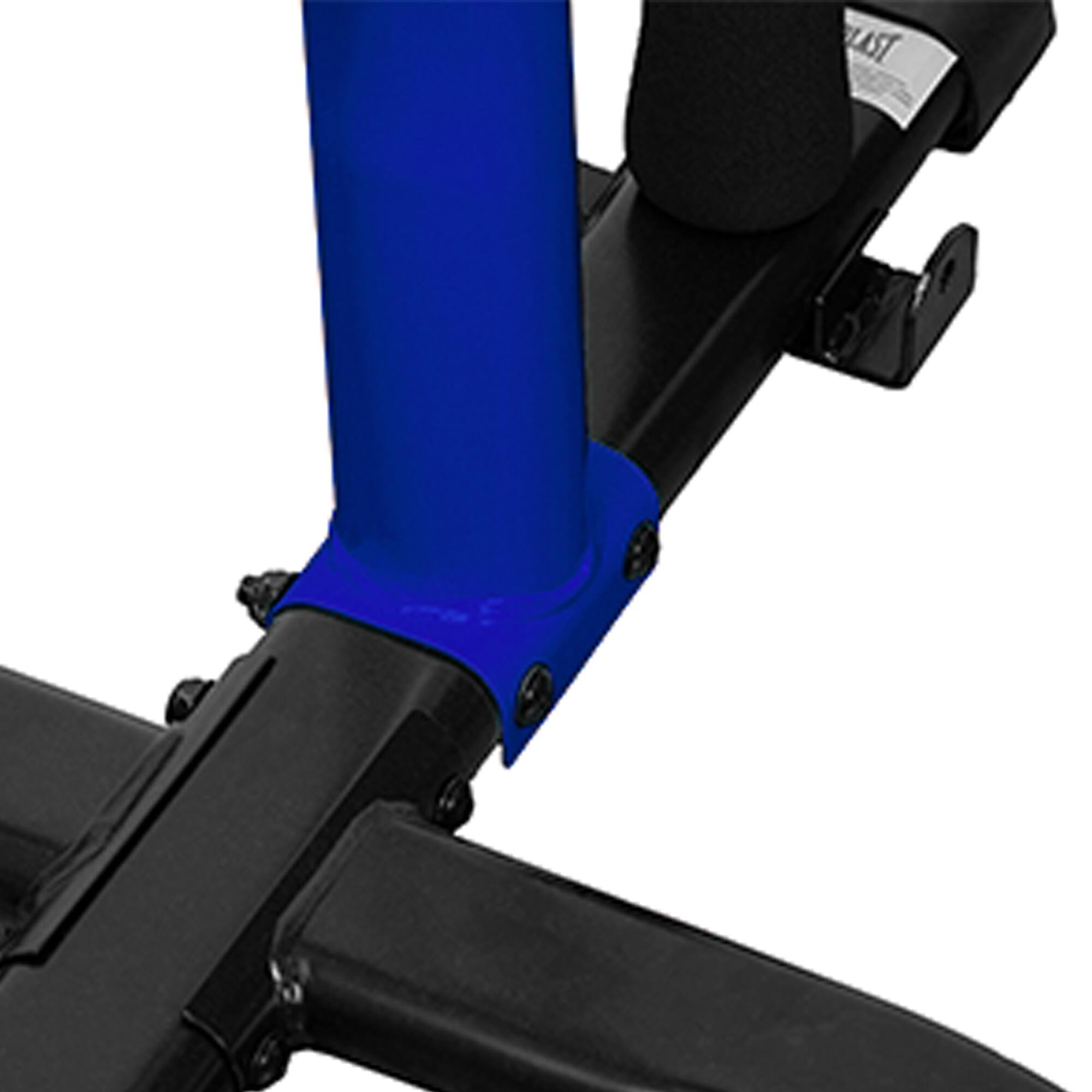 Alt View 5. Everlast - Everlast Single Station Powder Coated Steel 100 Pound Punching Bag Stand, Blue - Blue.
