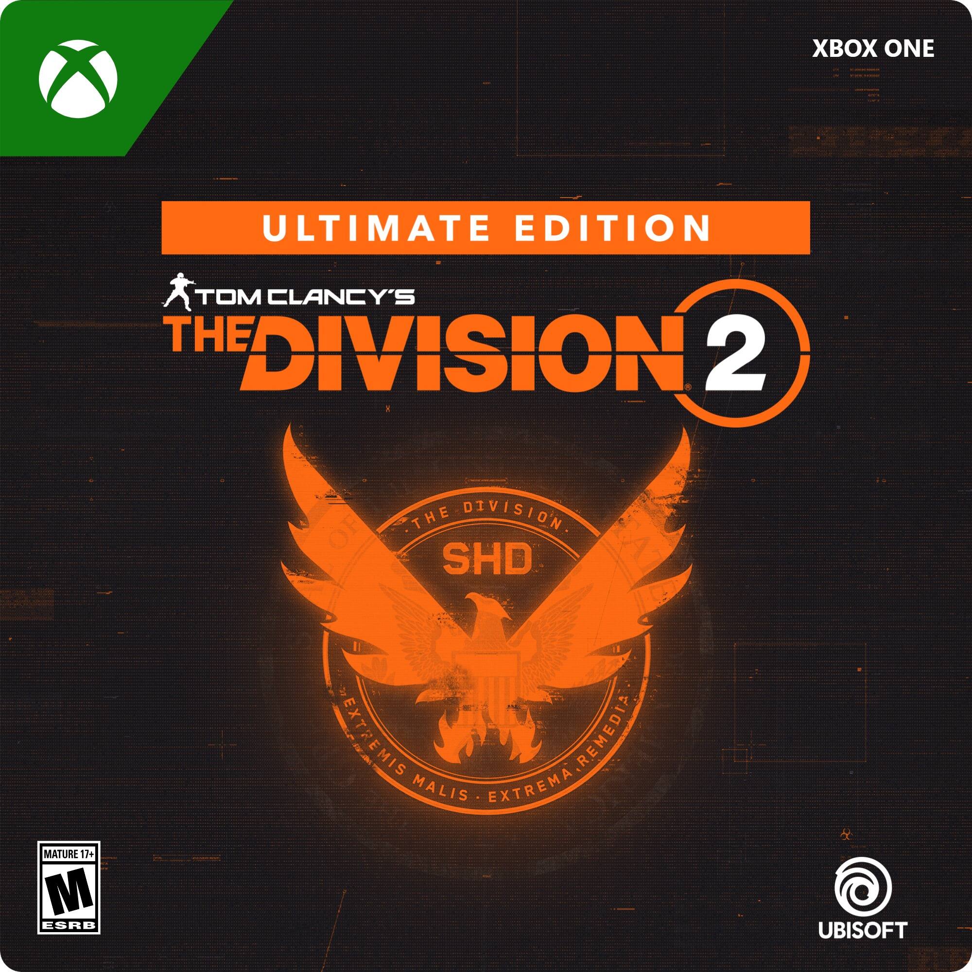 Xbox One Ultimate Edition Tom Clancy's The Division 2. SHD Extreme Reality Mature 17+ ESRB Ubisoft. - M (Mature 17+)