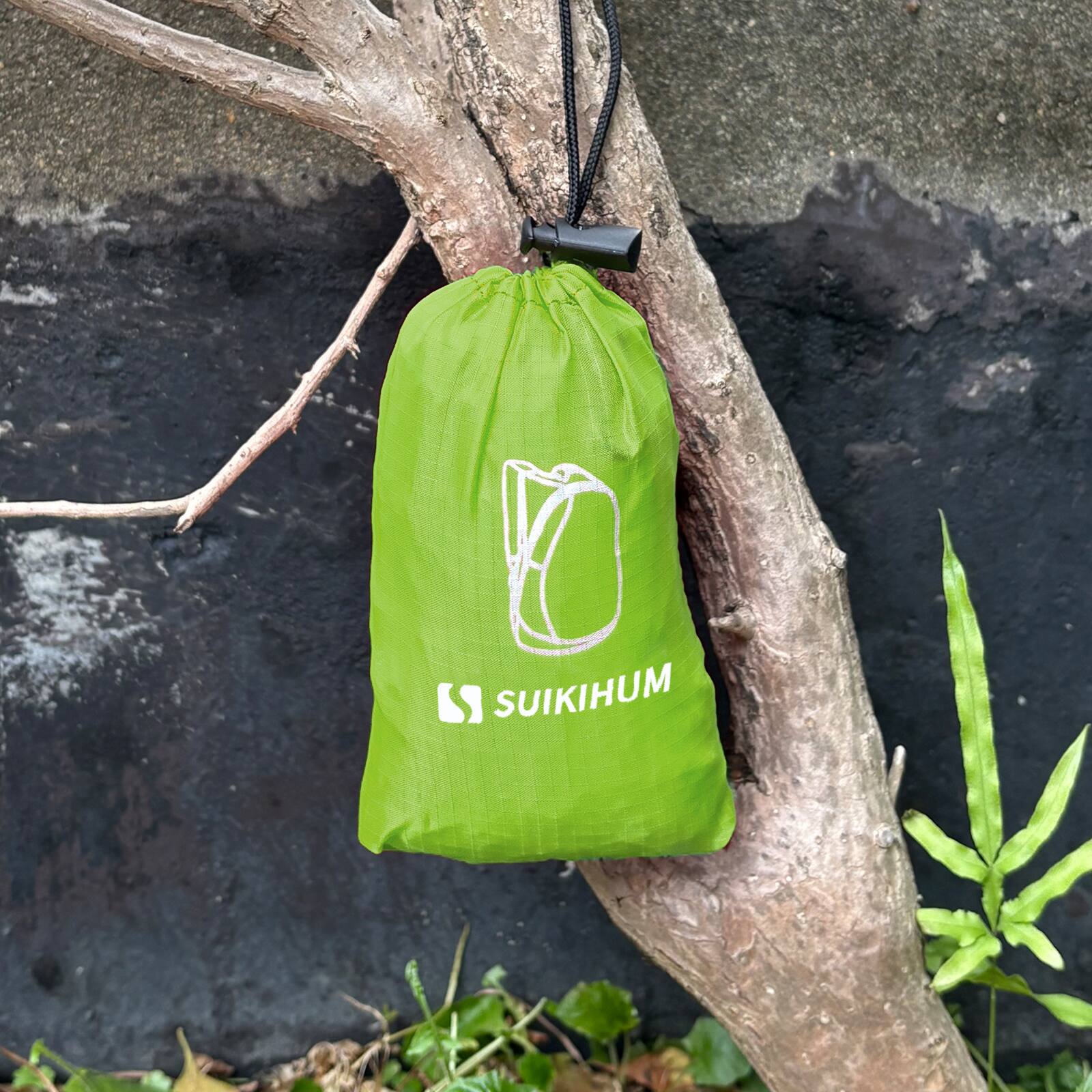 Alt View 5. Unique Bargains - 20L Ultra Hiking-Daypack Lightweight Foldable Travel Packable Backpack for Camping Cycling Outdoor - Green.