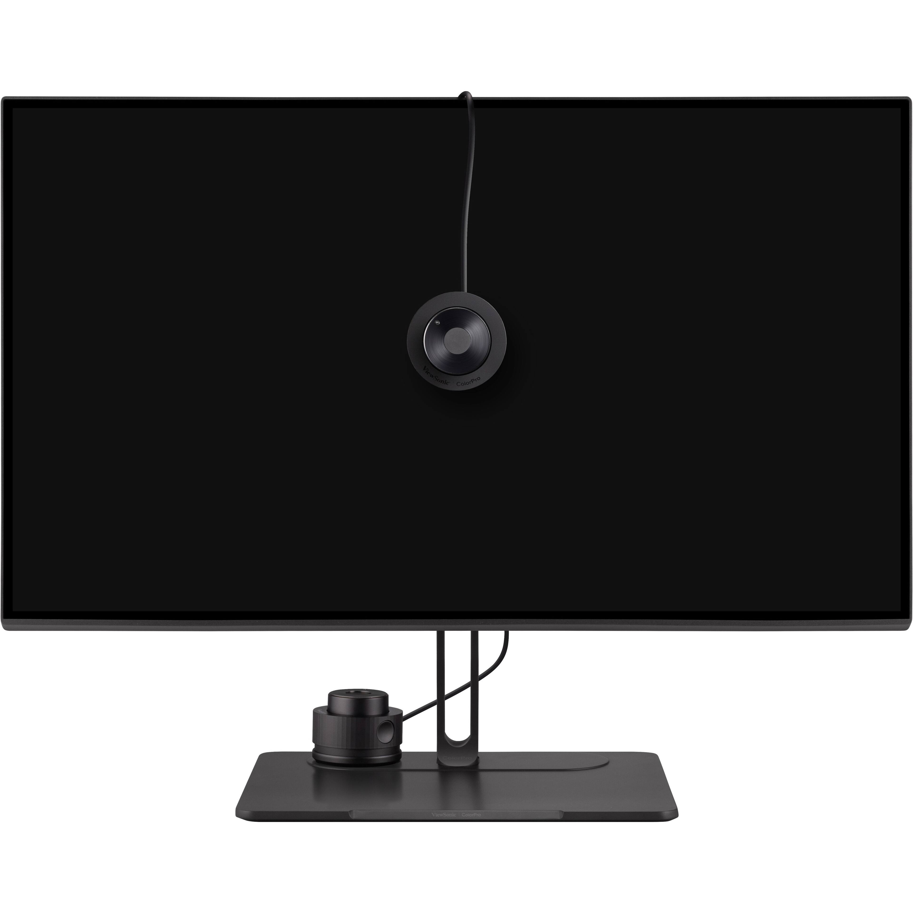 Alt View 20. ViewSonic - ColorPro 27&amp;quot; ColorPro 4K UHD IPS Monitor with ColorPro Wheel True 10-Bit Color, 90W USB C 27 LCD 4K UHD - Black.