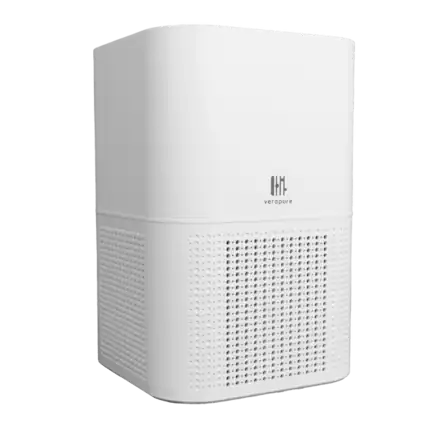 Front. Verapure - VP-130 HEPA Air Purifier - White.