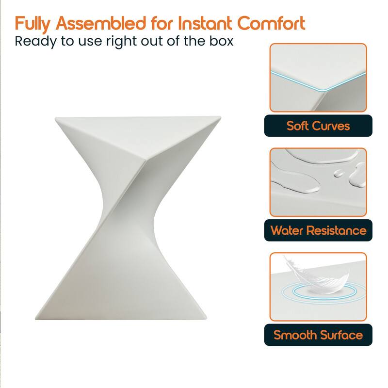 Fully Assembled for Instant Comfort  
Ready to use right out of the box  

- Soft Curves  
- Water Resistance  
- Smooth Surface