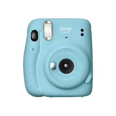 Fujifilm INSTAX MINI 11 Instant Film Camera with Instant Film Blue Fujifilm INSTAX MINI 11 Instant Film Camera with Instant Film Blue