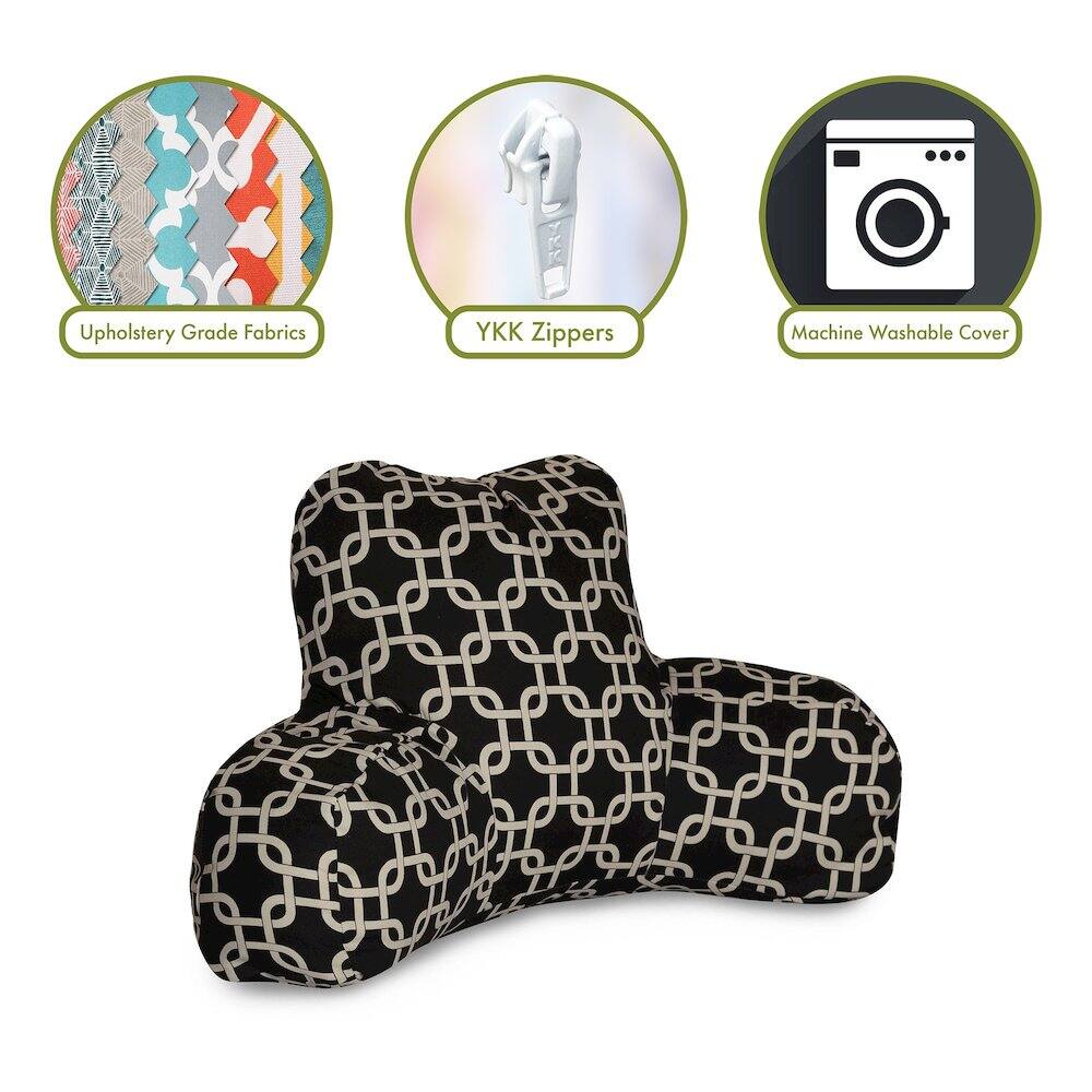 - Upholstery Grade Fabrics
- YKK Zippers
- Machine Washable Cover