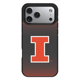 Keyscaper - NCAA - Illinois Fighting Illini Bump Case with 8.2ft Drop Protection - 15 - Black