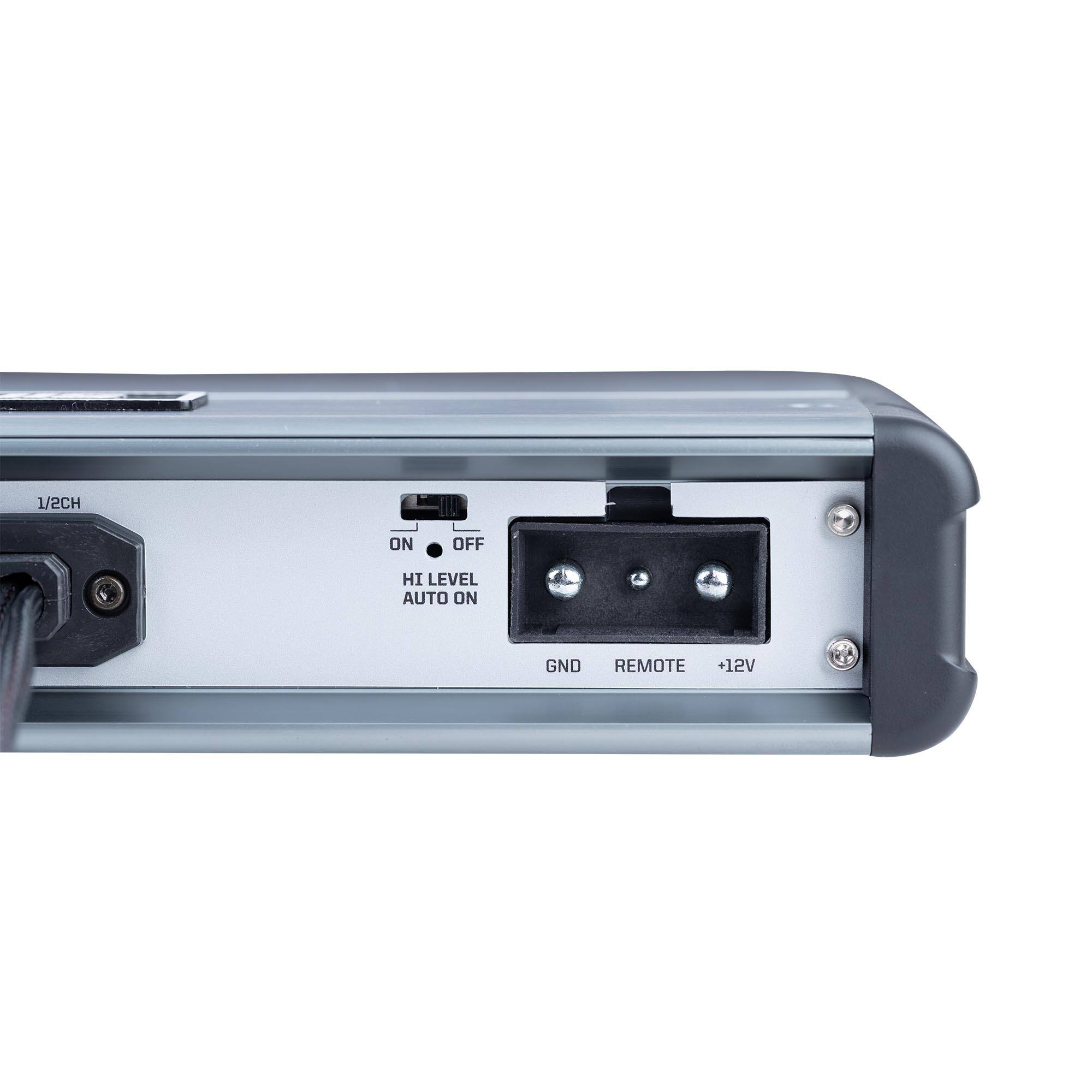 1/2CH

ON • OFF
HI LEVEL
AUTO ON

GND REMOTE +12V