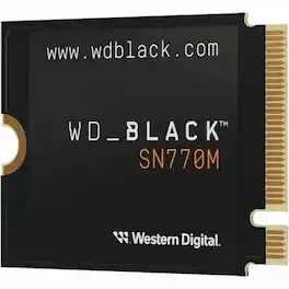 Western Digital - WD Black SN770M WDS100T3X0G 1 TB Solid State Drive - M.2 2230 Internal - PCI Express NVMe (PCI Express NVMe 4.0 x4)