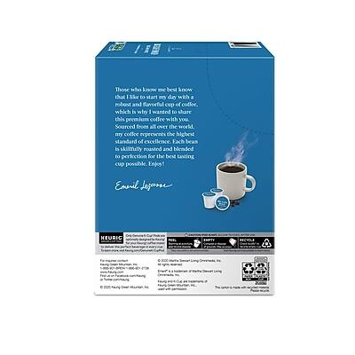 Those who know me best know that I like to start my day with a robust and flavorful cup of coffee. That's why I wanted to share this premium coffee with you. Sourced from all over the world, my coffee represents the highest standard of excellence. Each bean is skillfully roasted and blended to perfection for the best tasting cup possible.

Enjoy Emeril Lagasse's KEURIG RECYCLE e 3000