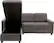 Alt View 11. Serta - Palisades Contemporary Fabric Reclining Sectional - Gray.