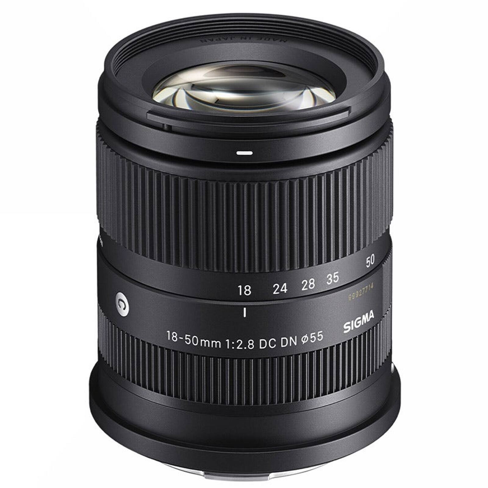 JAEAN NT MADE 50 28 35 18 24 99927714  
SIGMA 18-50mm 1:2.8 DC DN Ø55