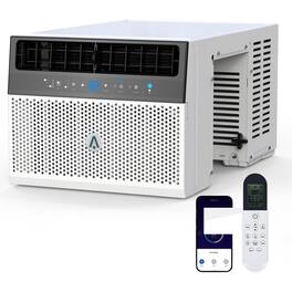 Acekool - 6000 BTUs Window Air Conditioner Cools Up to 350 Sq. Ft. with Wi-Fi Enabled - White