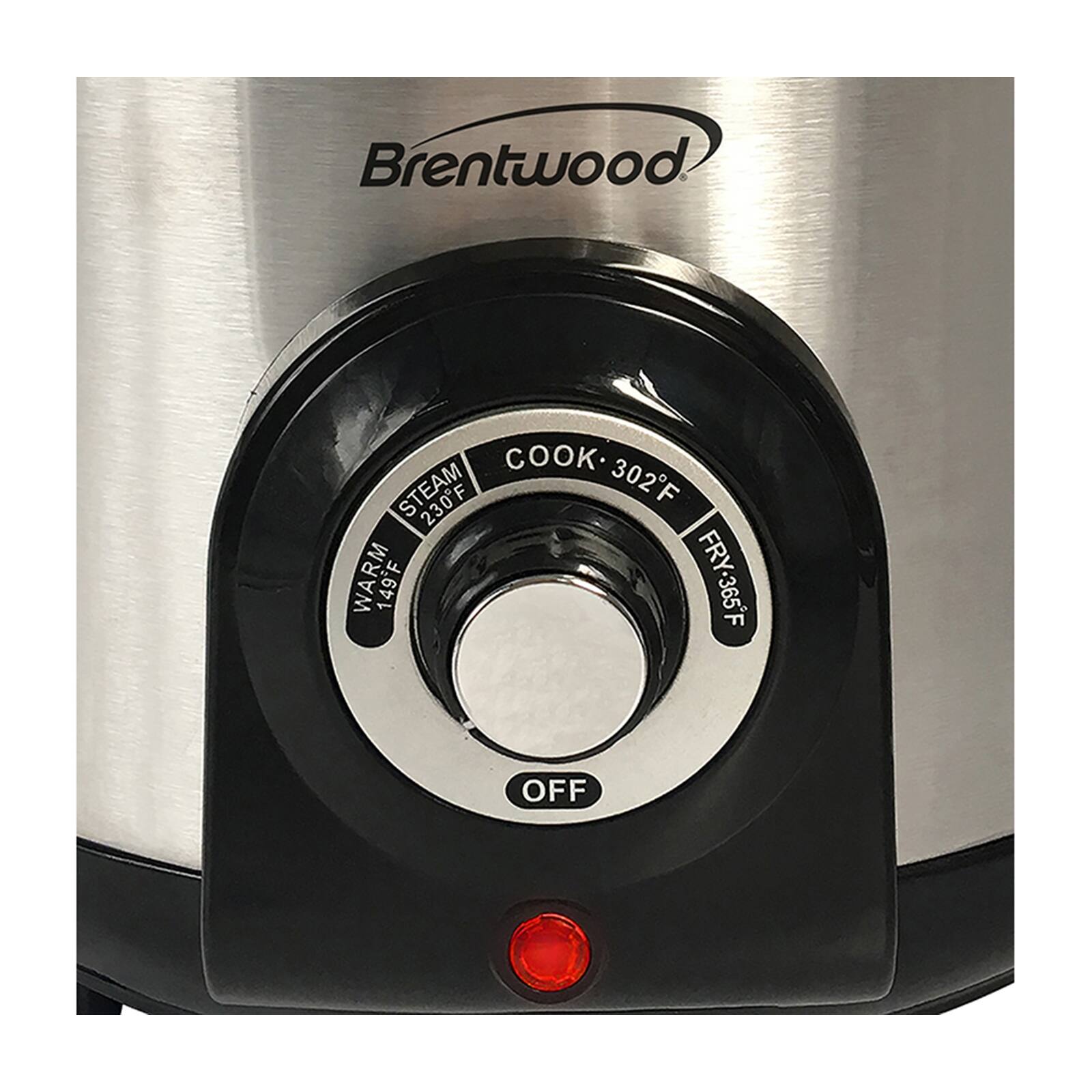 Brentwood COOK 230F 302F WARM 149F FRY-365F OFF