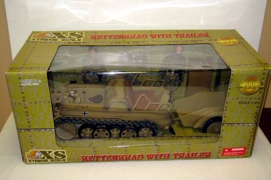 XS XTREME SCALE  
KETTENKRAD WITH TRAILER  
AGES 8+  
SCALE 1:6  
XS XTREME SCALE