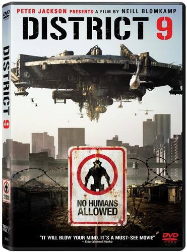 Front. District 9 - DVD.