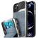Alt View 11. Vena - vCommute Wallet Case for Apple iPhone 12 Pro Max - Steel Blue.