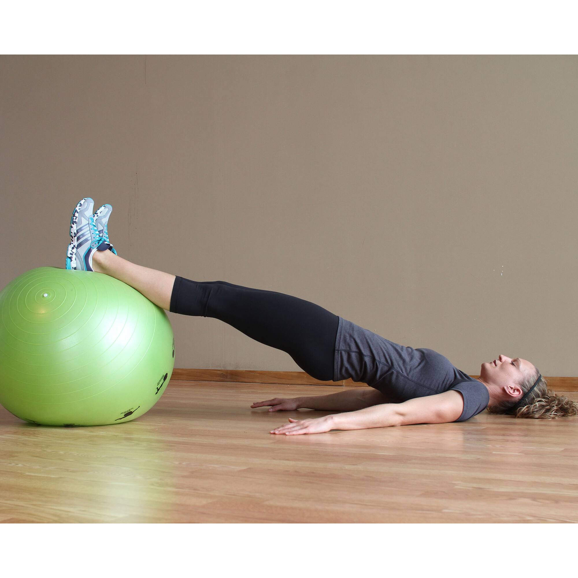 Alt View 3. Prism Fitness - Prism Fitness 75cm/28in Smart Self-Guided Stability Exercise Medicine Ball, Blue - Blue.