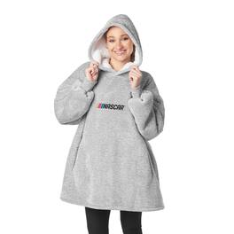 Northwest - NASCAR Silk Touch Hoodler Blanket Hoodie - Heather Gray