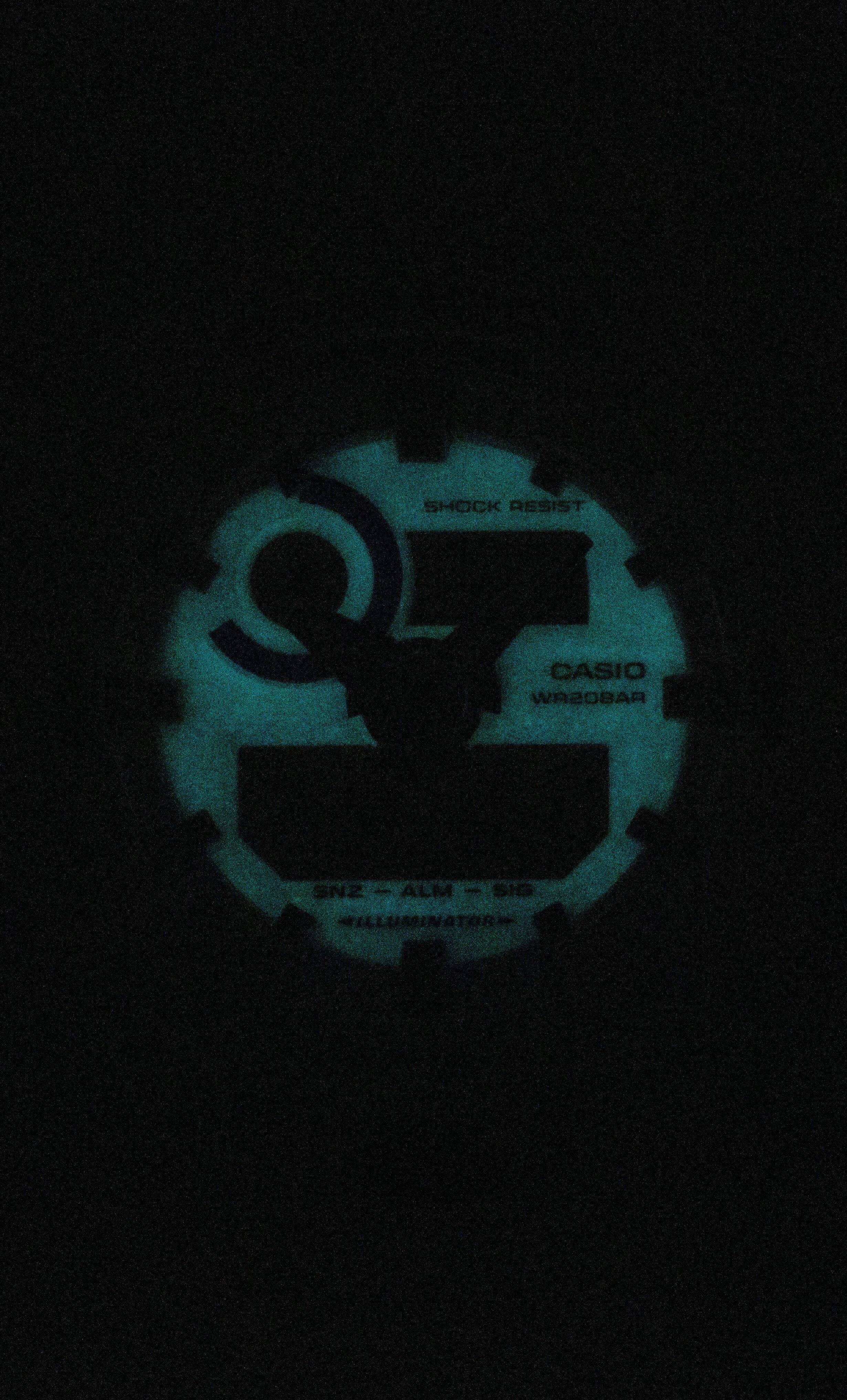 SHOCK RESIST  
CASIO  
WR20BAR  
SNZ-ALM-SHS  
ILLUMINATOR
