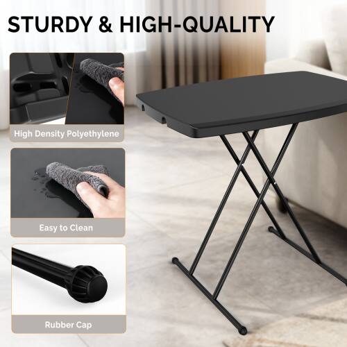 STURDY & HIGH-QUALITY

High Density Polyethylene

Easy to Clean

Rubber Cap