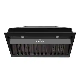 Akicon - 36 inches - Externally Vented - Range Hood Insert - Black