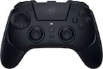 Front. Razer - Raiju V3 Pro Wireless Gaming Controller with TMR Thumbsticks and Remappable Buttons for PS5 and PC - Black.