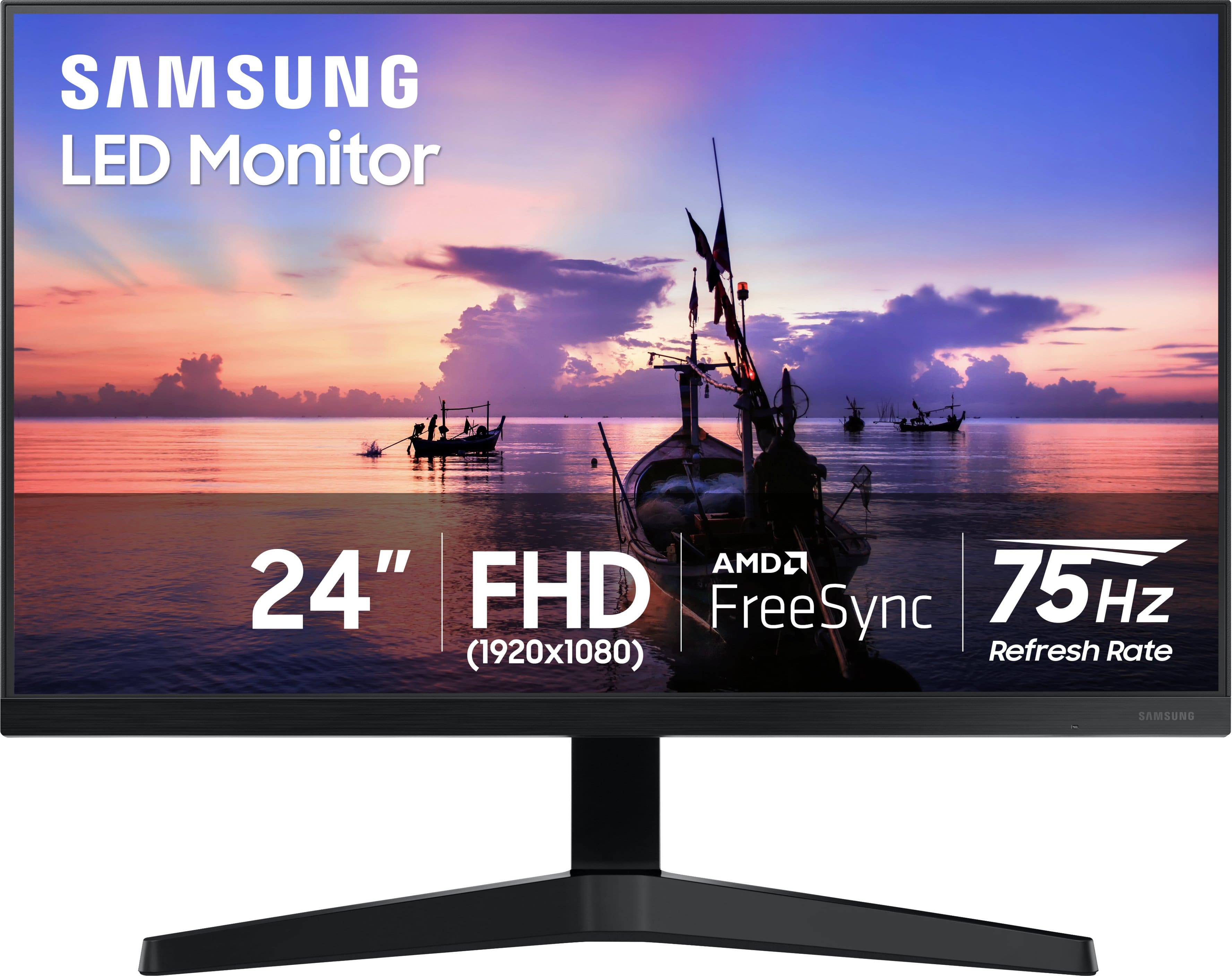 SAMSUNG LED Monitor AMD 24" FHD FreeSync 75Hz (1920x1080) Refresh Rate