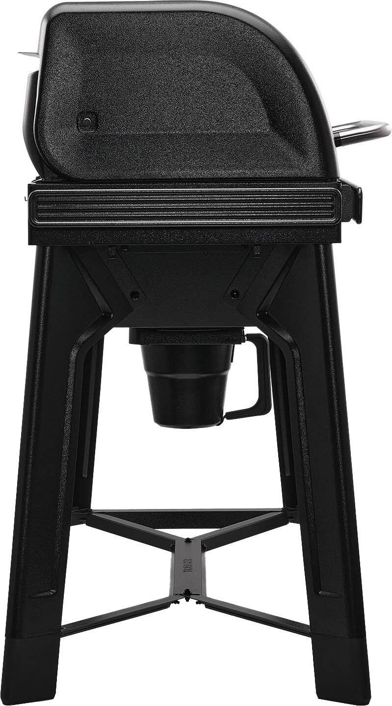 Left. Traeger Grills - Woodridge Pellet Grill - Black.