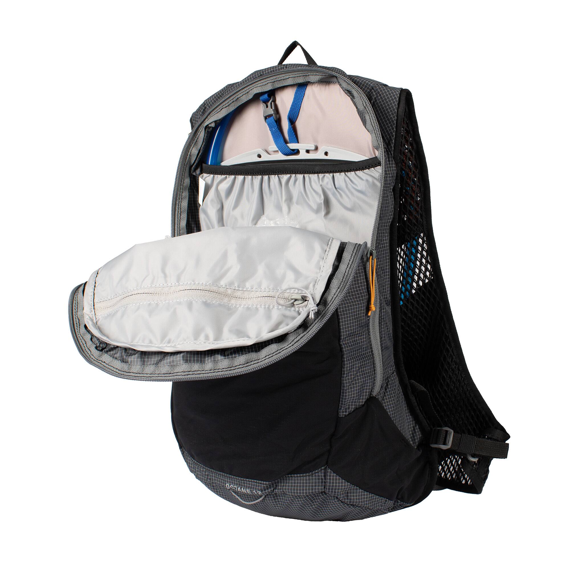 Alt View 2. CamelBak - CamelBak Octane 12 Hiking Hydration Backpack Fusion Reservoir Black/Apricot, 70oz - Black/Apricot.