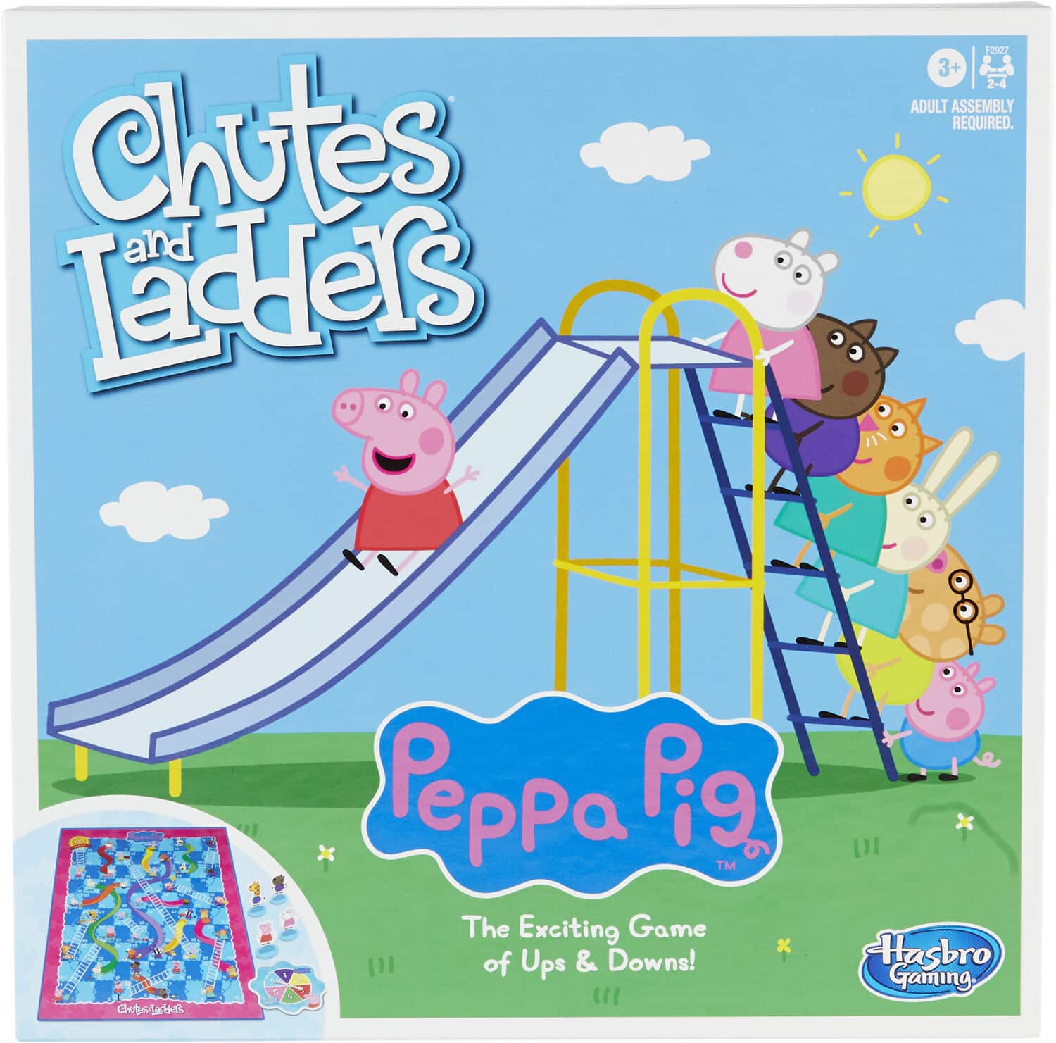 Photos - Board Game Hasbro Gaming - Chutes and Ladders: Peppa Pig Edition - GAMES - Multicolor 195166115146 (MISC)