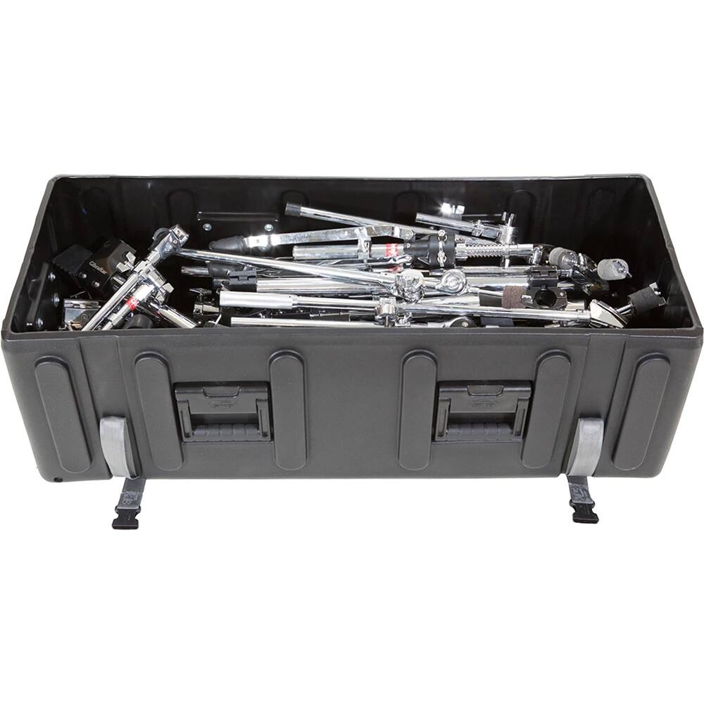 Alt View 6. SKB - Roto-Molded Large Drum Hardware Case with Wheels 1SKB-DH4216W.