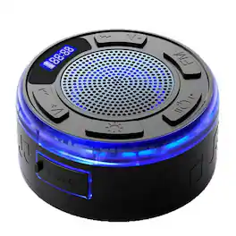 SKRAN - Waterproof Shower Speaker with LED Display, Waterproof, 360° Clear & Balanced Sound, for Bathroom, Pool, Beach & Outdoor