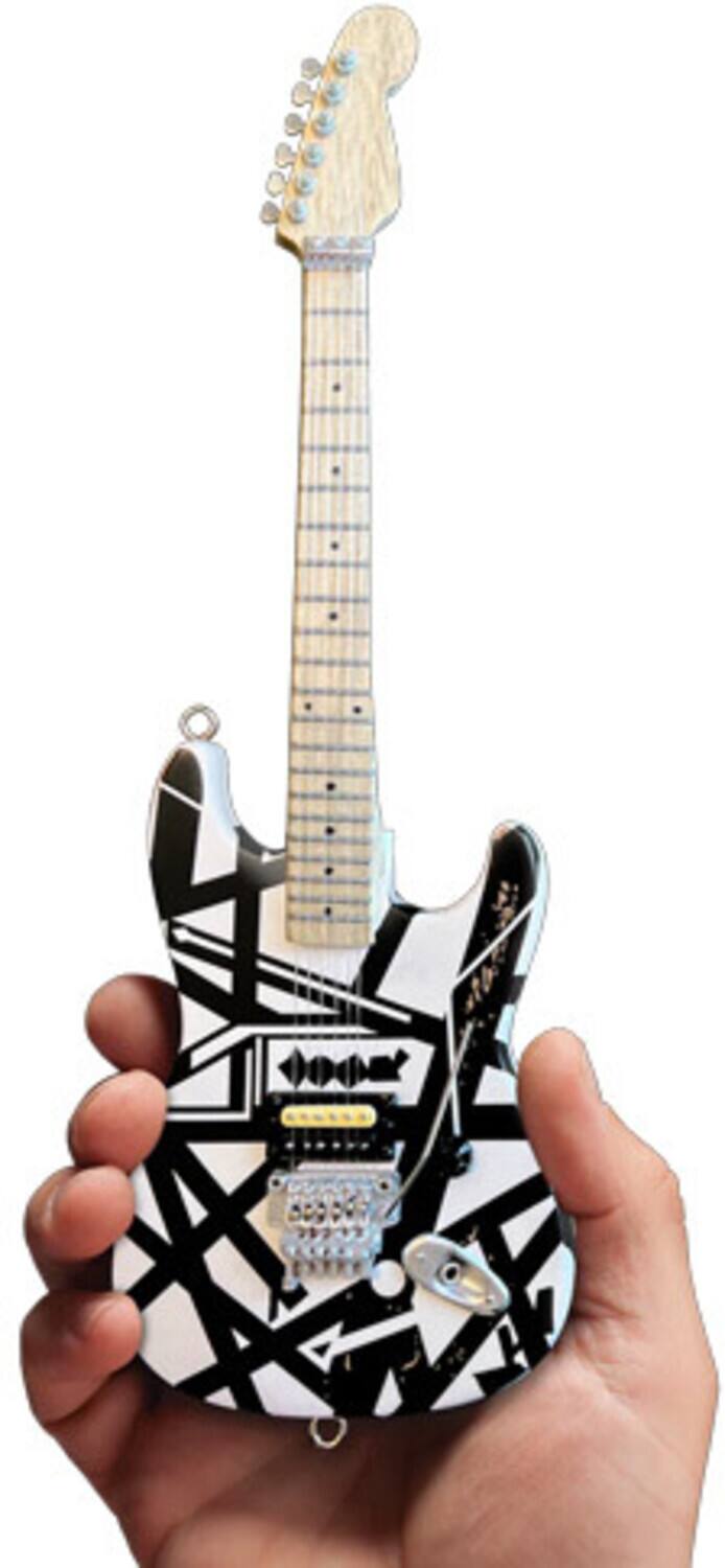 Eddie Van Halen - EVH - Eddie Van Halen - Shapes Mini Guitar Replica Collectible EVH-006 - COLLECTIBLES