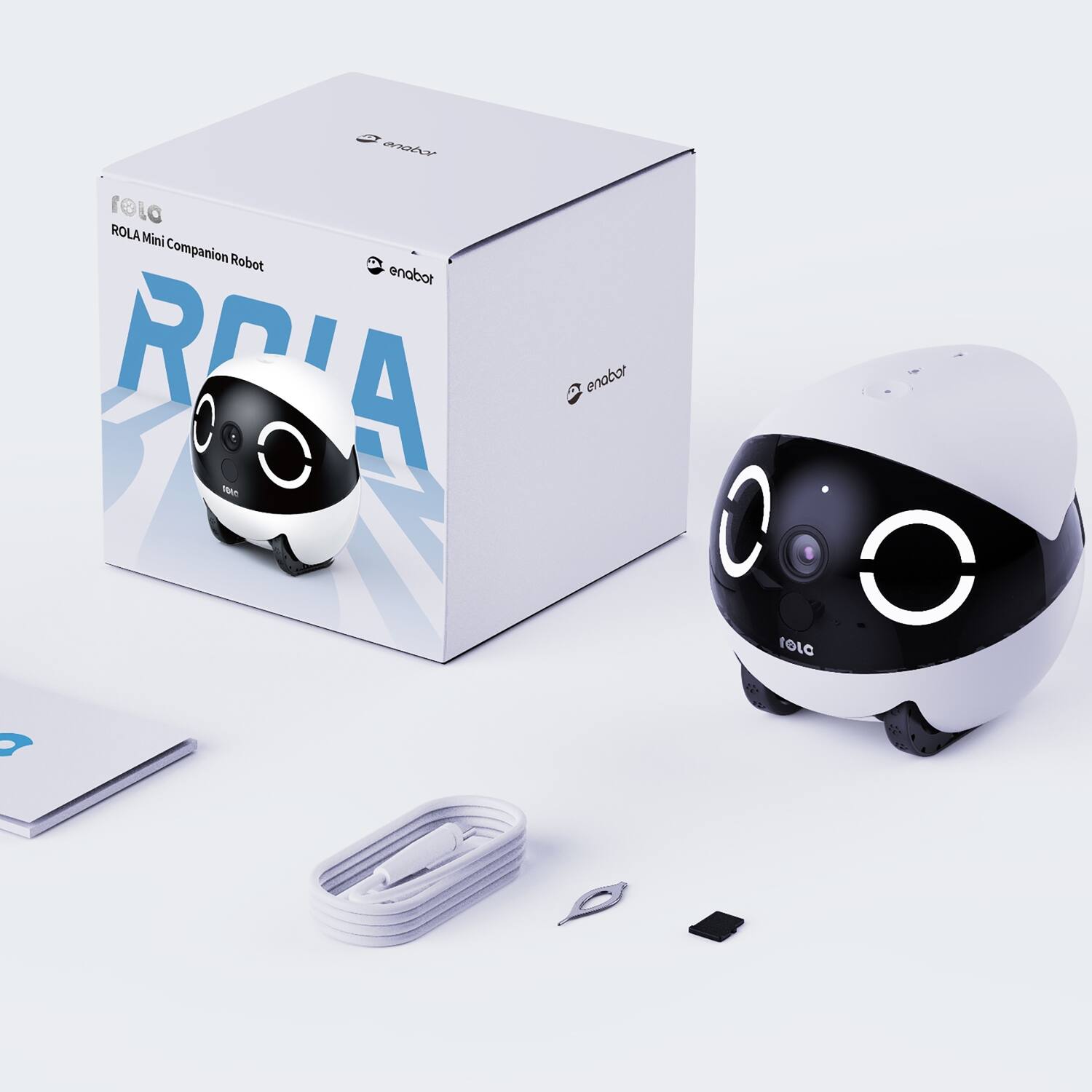 ROLA Mini Companion Robot  
enabot