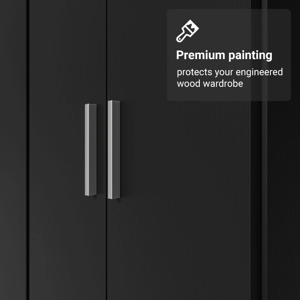 Premium painting  
protects your engineered wood wardrobe