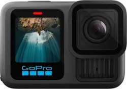 GoPro - HERO13 Black Action Camera + HB-Series Lens Collection - Black - Front_Zoom