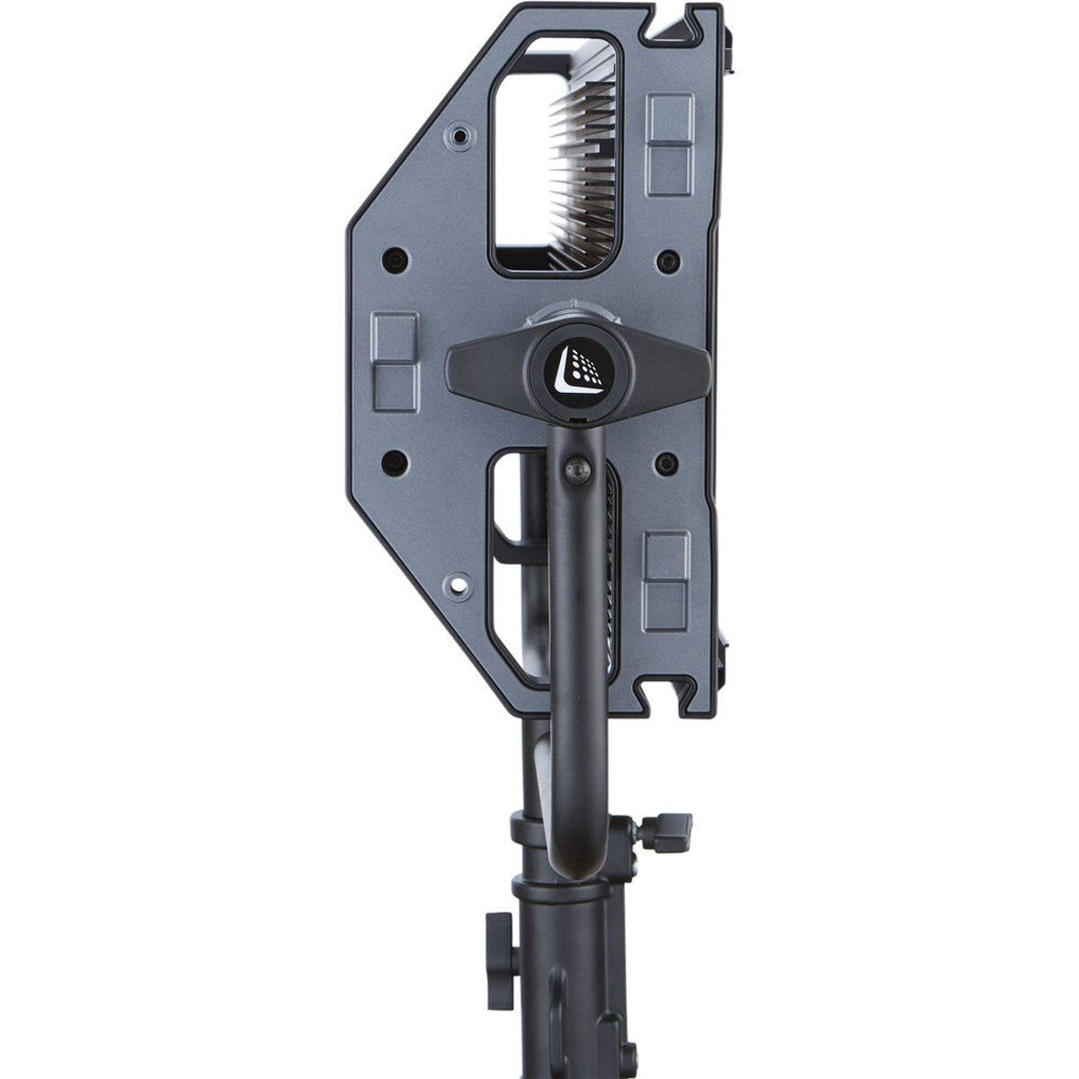 Alt View 2. Litepanels - Litepanels Gemini 2x1 Soft RGBWW LED Panel with Integrated Power Supply, Standard Yoke & US Power Cable.