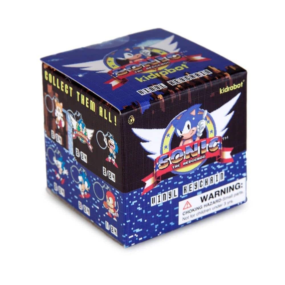 Kidrobot - Sonic the Hedgehog Blind Boxed Keychain Series - Blue