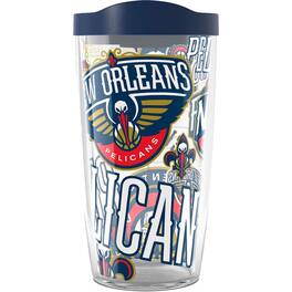 Tervis - New Orleans Pelicans 16oz. Allover Classic Tumbler - Multicolor
