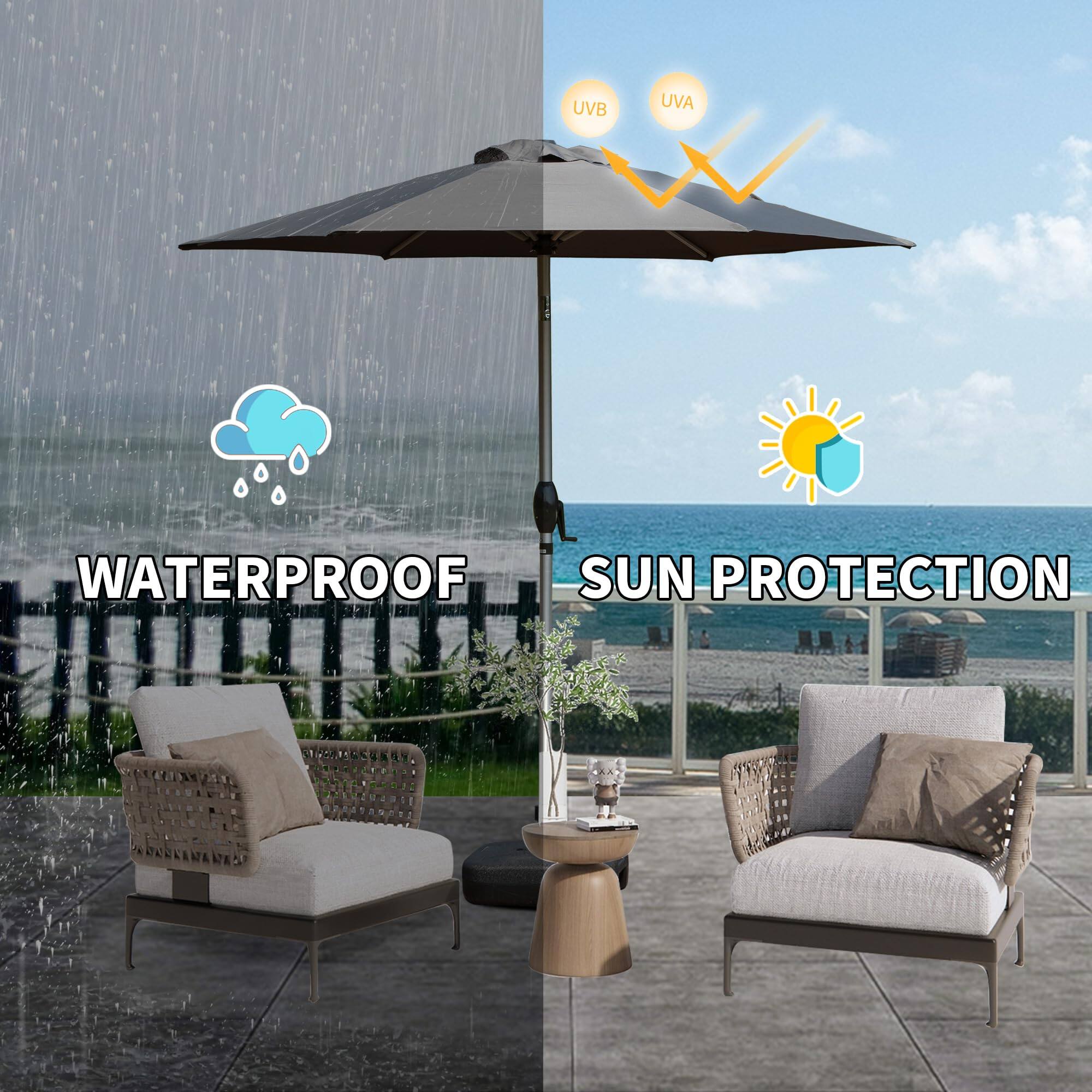 WATERPROOF  
SUN PROTECTION  

UVB UVA
