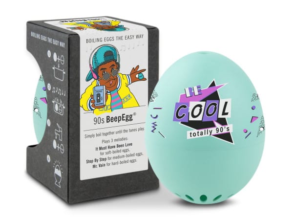 BrainStream - BeepEgg 90s Egg Timer with Heat Sensing Boiling for Soft Medium Hard - Blue price history on PriceWatchPro
