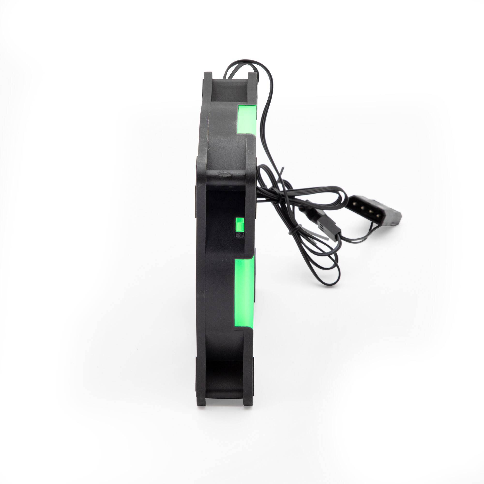 Left. YEYIAN - Yeyian - Typhoon Series 1200 ARGB PWM 120mm Computer Case Fan - Black.