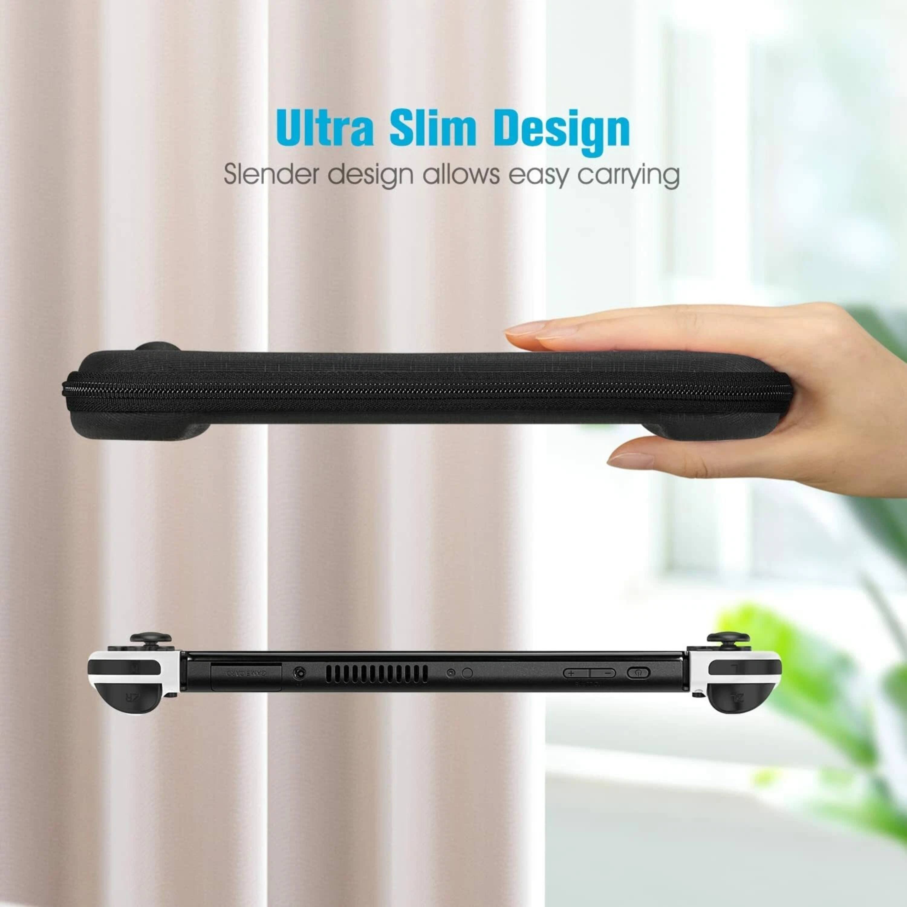 Ultra Slim Design  
Slender design allows easy carrying
