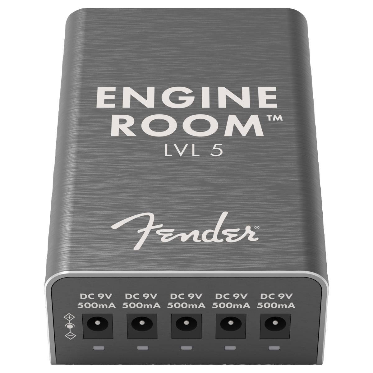 ENGINE ROOM™ LVL 5  
Fender®  
DC 9V 500mA  
DC 9V 500mA  
DC 9V 500mA  
DC 9V 500mA  
DC 9V 500mA