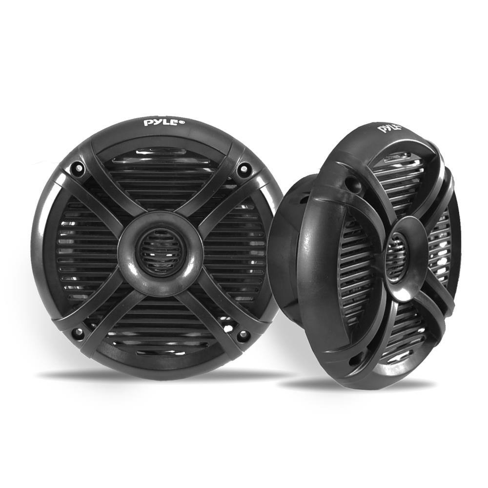 Left. PYLE - Pyle 6.5” Dual Waterproof Marine Speakers - 250W - None.